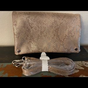 Francesca Gold Clutch